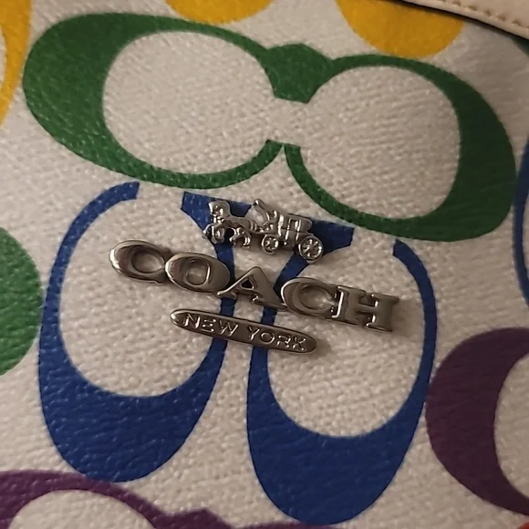 Coach Rainbow Bag, New with Tags - Picture 3 of 16